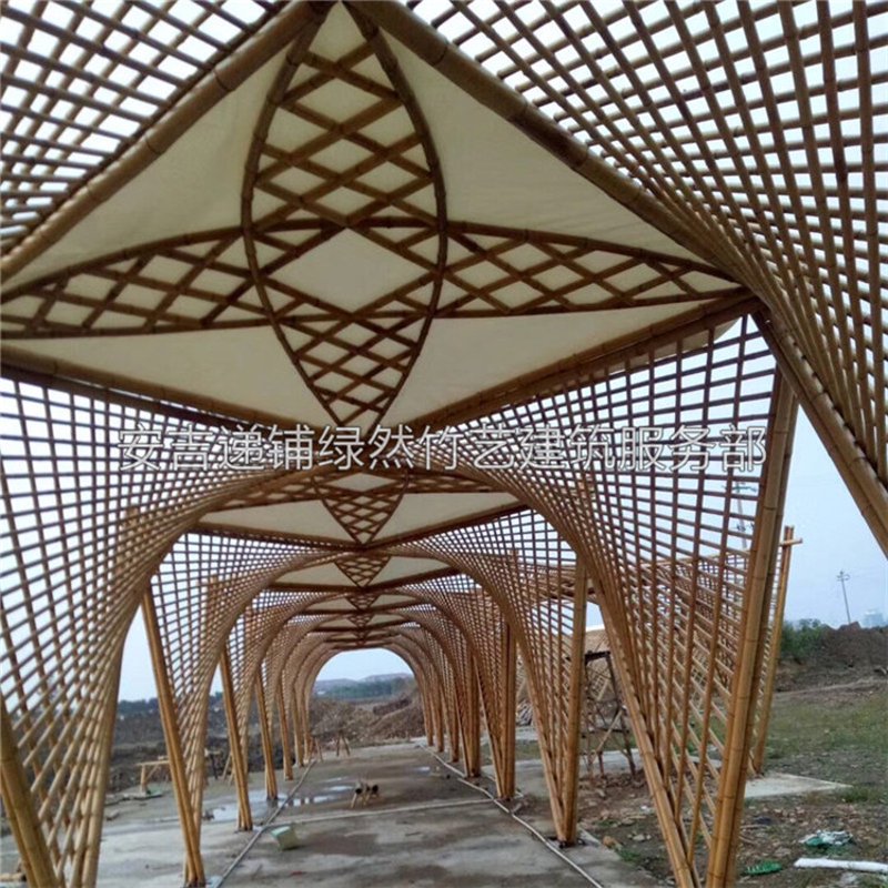 竹建筑装饰